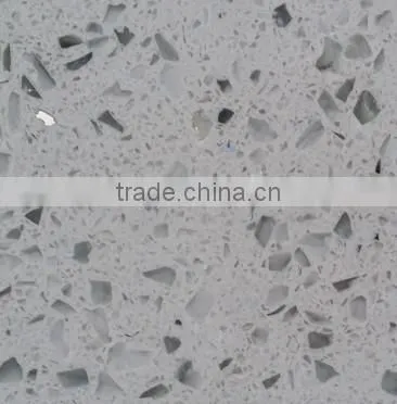 Supplier Cheaper Sparkle White Quartz Countertop photo-4