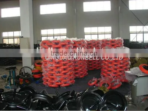 Best-selling China Wheelbarrow Pneumatic Air Wheel 14" x 3.50-8 photo-3