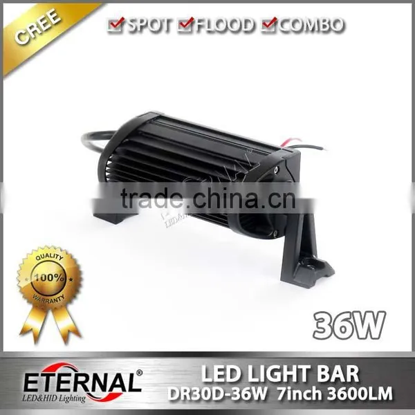 36W Super Spot Offroad Led Light Bar Automotive 4x4 Vehicles Motorcycle Powersports Driving Spot Led Light Bar photo-4