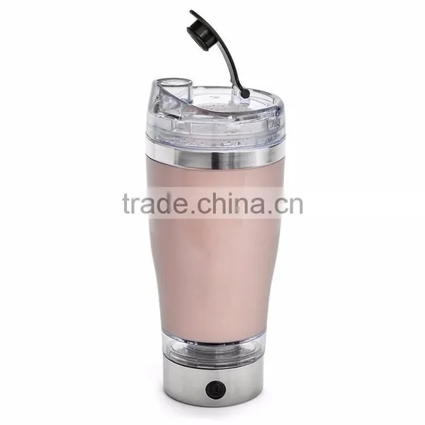 USB Stainless Steel Electric Shaker Bottle photo-2