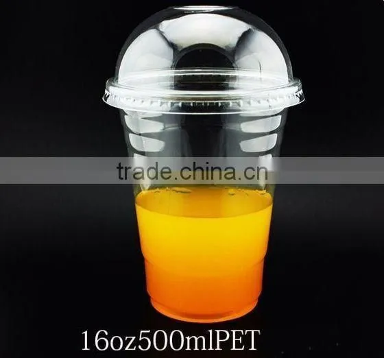 Premium Plastic Clear PET Cups With Lids photo-2