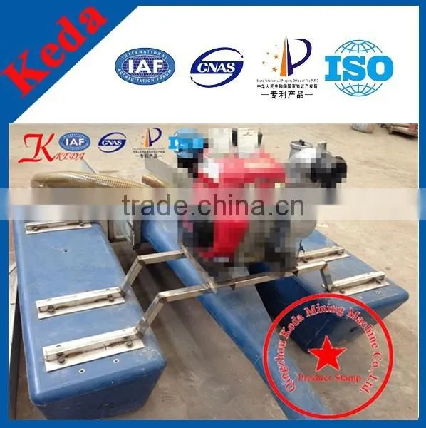 Diesel Engine Small River Gold Dredger for Sale photo-3