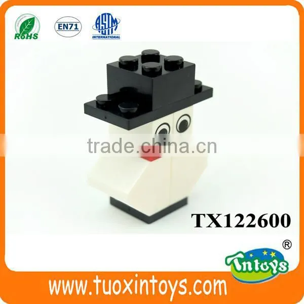 Simple Educational Toys Little Girl Shape Construction Blocks photo-4
