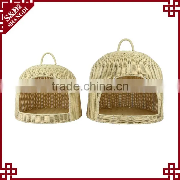 Eco-friendly Resin Wicker Woven Toy Storage Basket Baby Gift Baskets photo-3