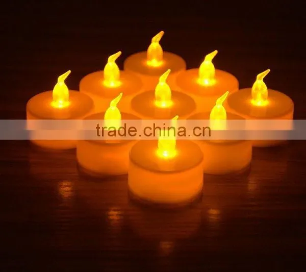 LED Tealight Candle Flicking Flameless Led Teal Light Battery Operated Led Tealight Candle photo-5