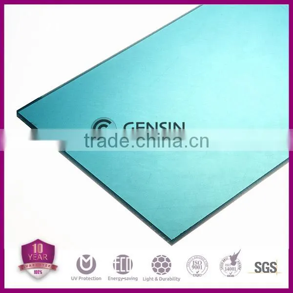 High Quality Green Polycarbonate Solid Sheets Roofing Skylight System photo-4