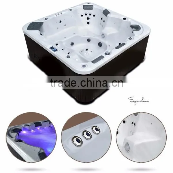 Wholesale China Factory Simple Small Acrylic Bath Tub With PU Pillow photo-3
