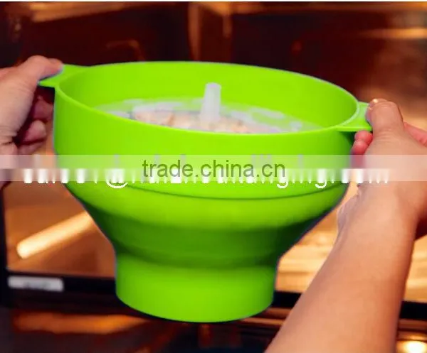 Healthy No Oil Silicone Popcorn Maker photo-3