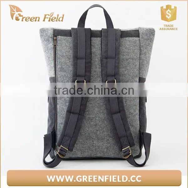 Felt Backpak Folded Felt Laptop Backpack photo-2