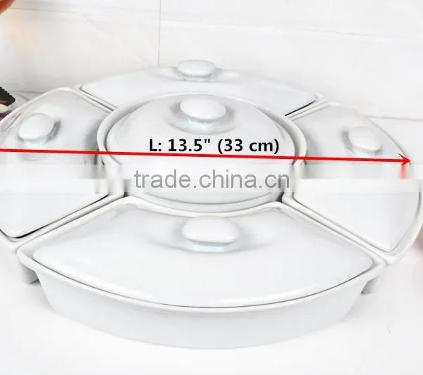 5pcs Indonesia Hot Popular New Ceramic Cooking Pot Set With Lid photo-5