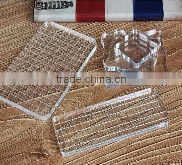 Wholesale Custom Handmade Acrylic Stamp Block photo-3