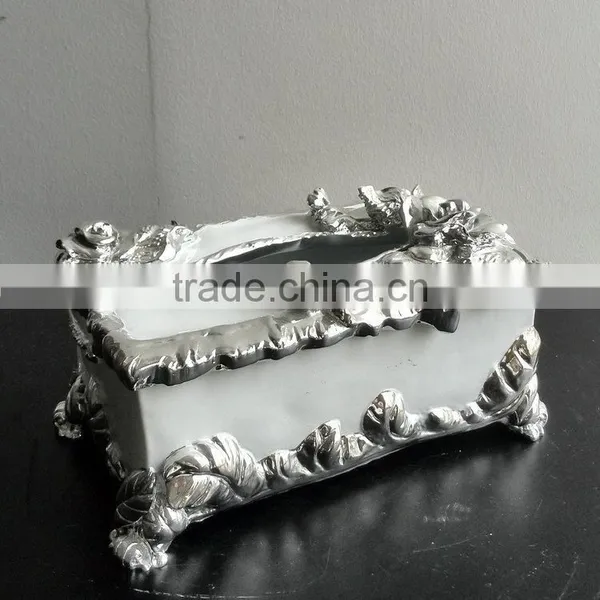 Polyresin Tissue Box photo-5