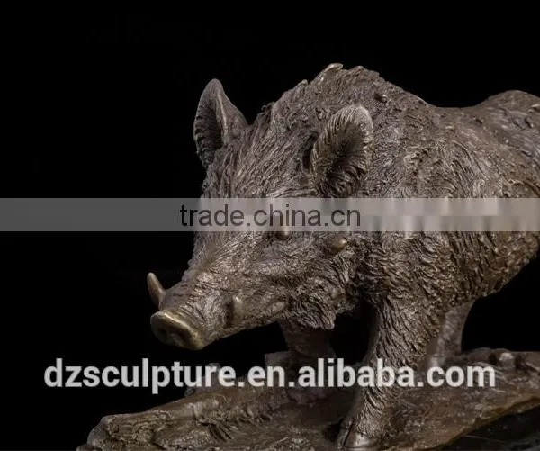 Wild Boar Life Size Bronze Statues for Sale photo-5