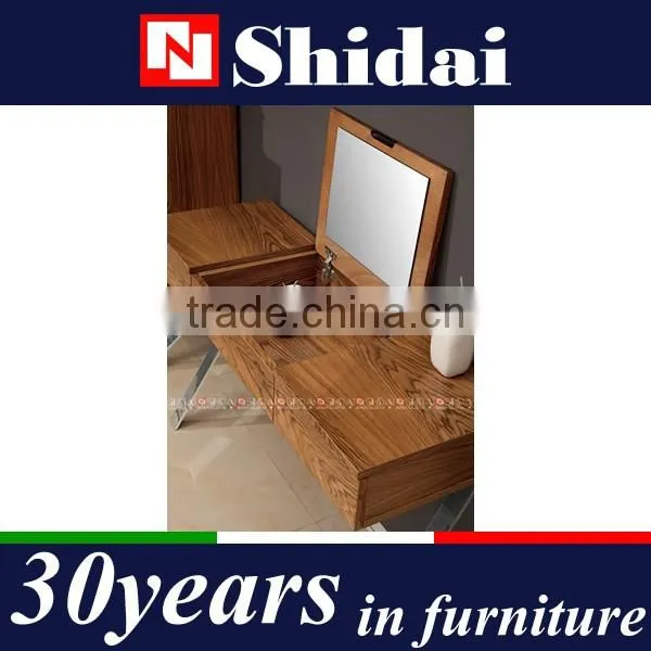 New Design Model Dressing Table Mirror With Drawer T-820 photo-2