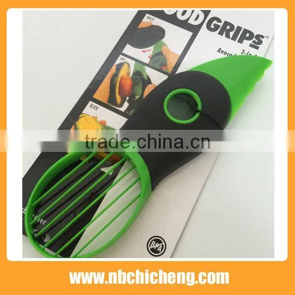Wholesale Eco-friendly Home Kitchen 3 in 1 Avocado Slicer Avocado 3 in 1 Tool photo-3