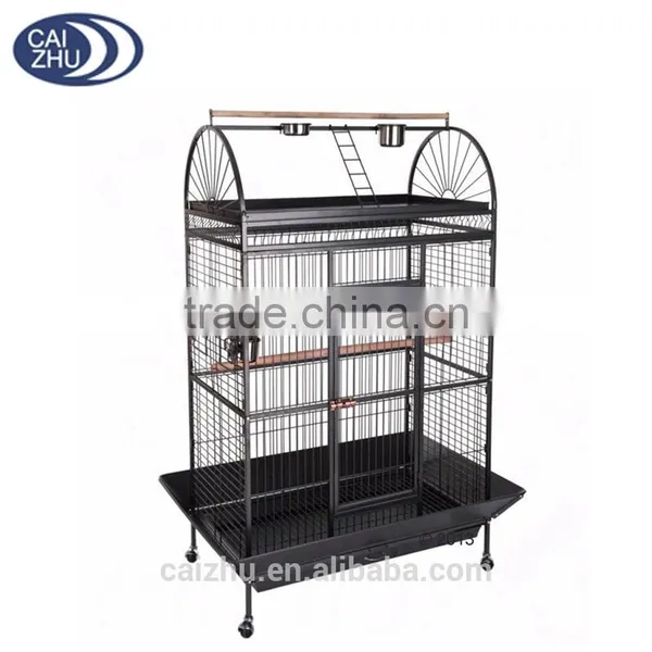 Large Metal Parrot Bird Cage Parrots Perch Aviary Birds Enclosure Parakeet Sale photo-2