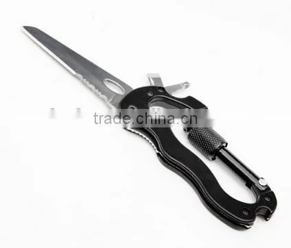 Multifunction Pocket Tool 5 in 1 Climbing Carabiner Tool With Knife photo-3