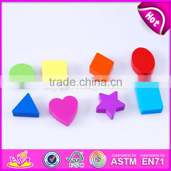 2017 New Design Children Educational Wooden Blank Puzzle Pieces W14A165 photo-6