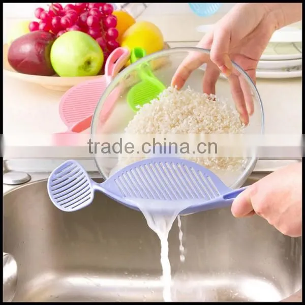 3 Color Good Quality Wash the Rice Tools Manufacturer,OEM Eco-friendly pp Kitchen Washing Rice Tools for Sale,wash Rice Tools photo-2