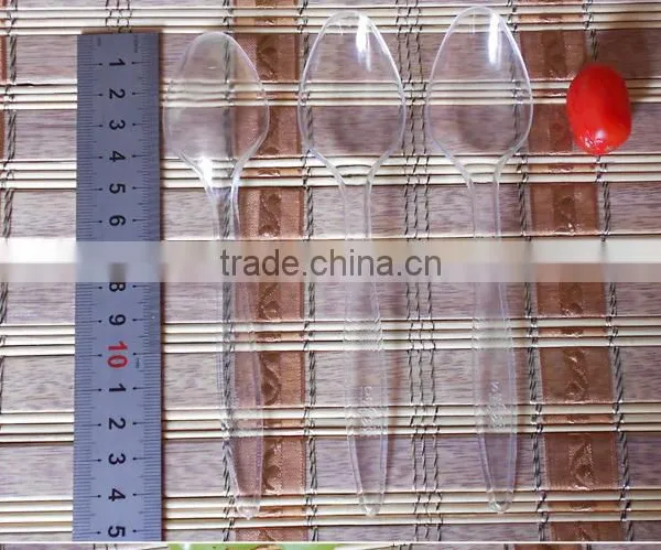 Hot Sale Disposable Plastic Spoon in Different Sizes and Colors photo-4