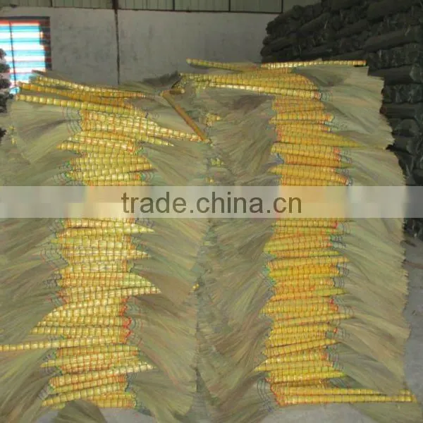 Natural Sorghum Grass Sweeping Street Broom photo-5