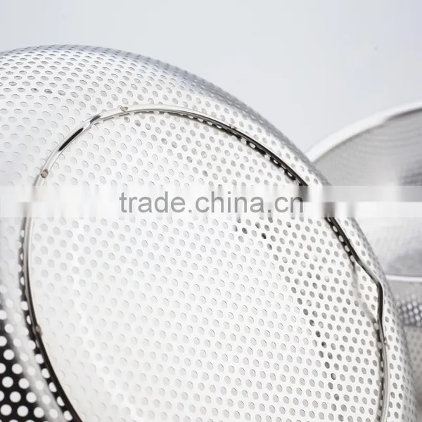 40.5cm Round Stainless Steel Over the Sink Colander Wire Strainer for Kitchen photo-5