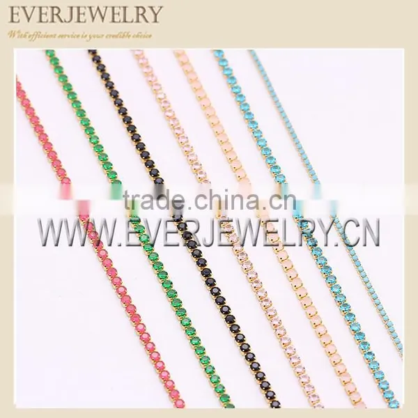 Zircon Stone Zircon Crystal Cup Chain Zircon Cup Chains photo-3