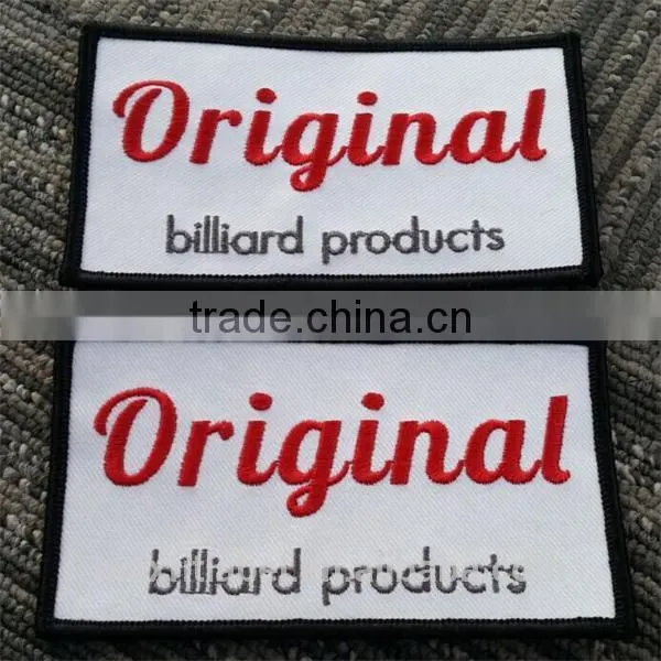 2016 Custom Logo High Quality Embroidery Patch Badge for Apparel photo-6