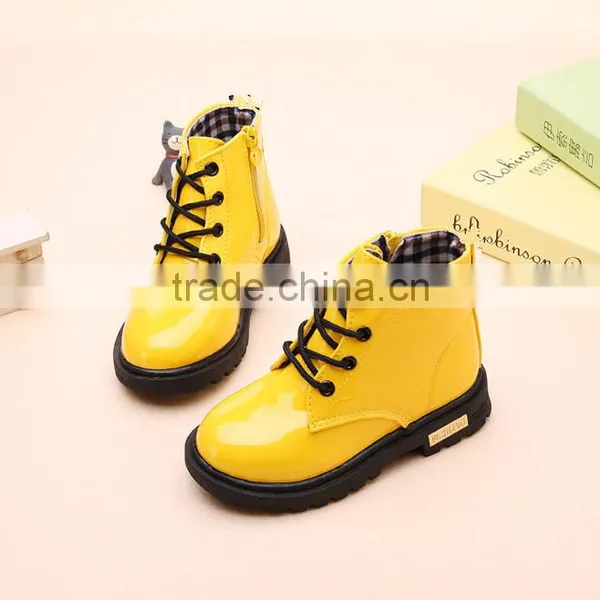 Zm40336b Factory Price Wholesale Children Shiny Winter Shoes photo-4