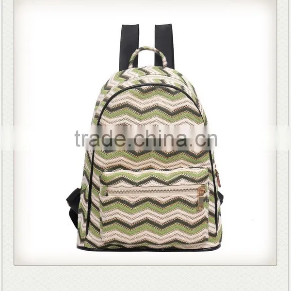 Wholesale High Quality Chevron Backpack photo-4
