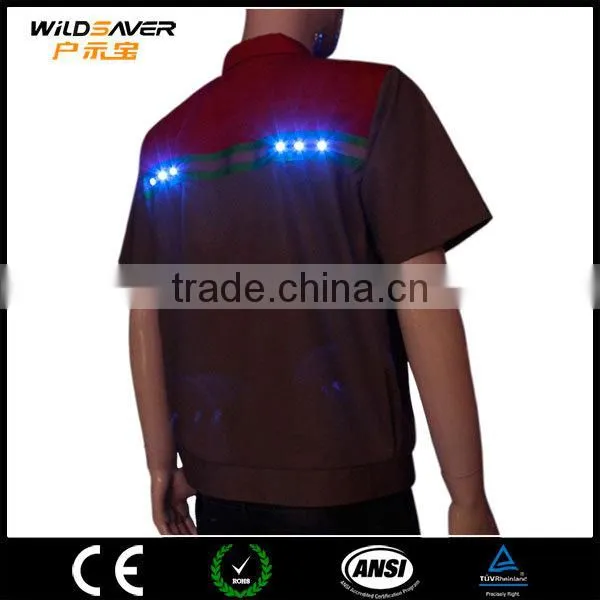 Uniform Construction Workwear Reflective Flashing Dark Night photo-2