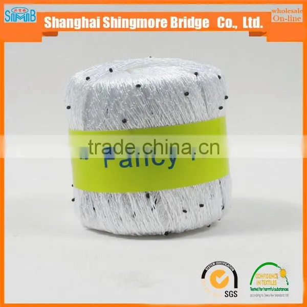 Polyester Yarn Supplier Hot Cheap Wholesale OEKO-Tex Standard Quality 100 Polyester Beads Yarn for Knitting photo-5