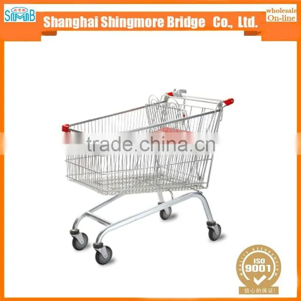 China Factory Cheap Sales High Capacity 120L Shopping Trolley for European Market photo-2