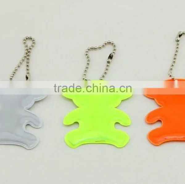 Various of Soft Reflective PVC Keychain photo-3