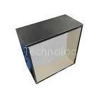 Glass Fiber H14 Compact HEPA Air Filter , Pharmacy Mini Pleat Hepa Filter