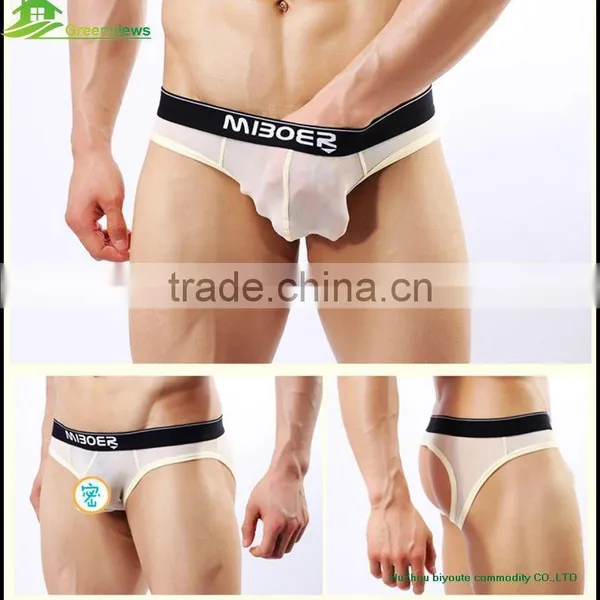 OEM Service Supported Gay Men Thong Pouch Sexy Men Underwear Sexy Gay Men Underwear Factory Empty Briefs Gay Underwear photo-6