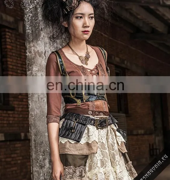 Steampunk Style Waist Bag Belt photo-4