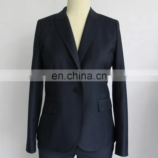 Ladies Formal Jacket Polyester Viscose Fashion Jacket for Office Lady