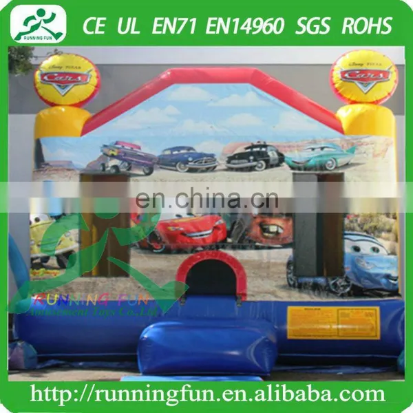Cars Inflatable Jump, Inflatable Bounce House photo-2