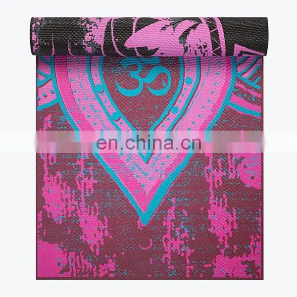 Design Custom Size Silicone Foldable Antislip Black Yoga Mats photo-2