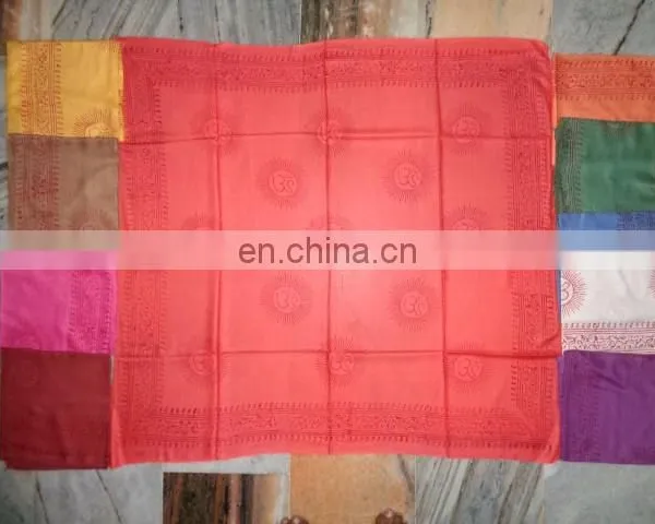 SQUARE SCARVES WITH HINDU GODS PRINS PRAYER 100 PCS photo-5