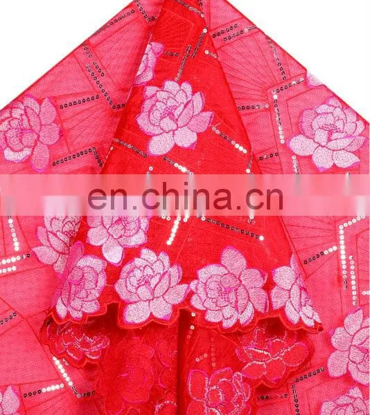 Fashionable African Organza Lace Fabric for Women photo-2