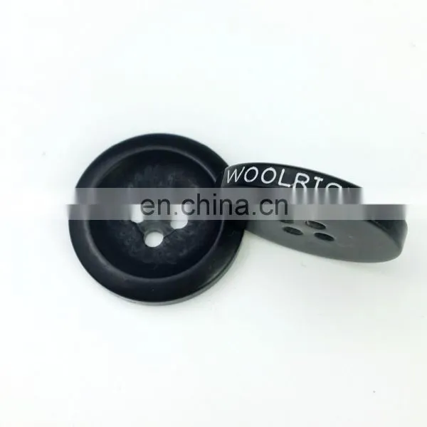 custom cheap cute small sewing plastic black buttons