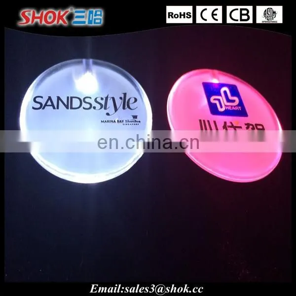 Cheap Logo Promotion Flashing Pins, Custom Flashing Pins, Led Light Pins photo-2