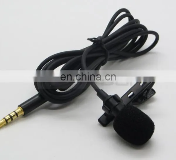 Metal Casing Seacue 3.5mm Lapel Clip-on Lavalier Microphone for IPhone,iPad,Android Phones photo-2