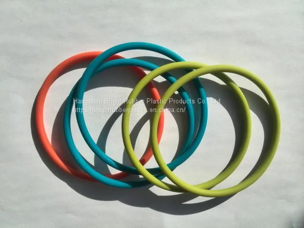 Colorful Molding Rubber O-ring for Machinery or Electronic Field, 20 to 90 Shore A