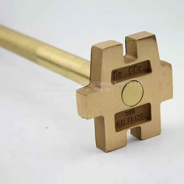 DRUM OPENER ,PLUG BUNG WRENCH BERYLLIUM BRONZE NON SPARKING photo-2