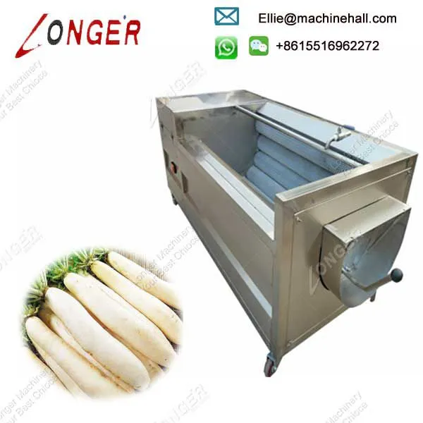 Brush Type Ginger Cassava Peeling and Washing Machine photo-4