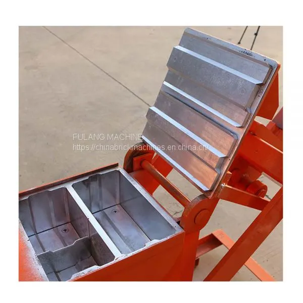 Small Manual Compressed Earth Clay Soil Interlocking Brick Block Making Machine photo-5