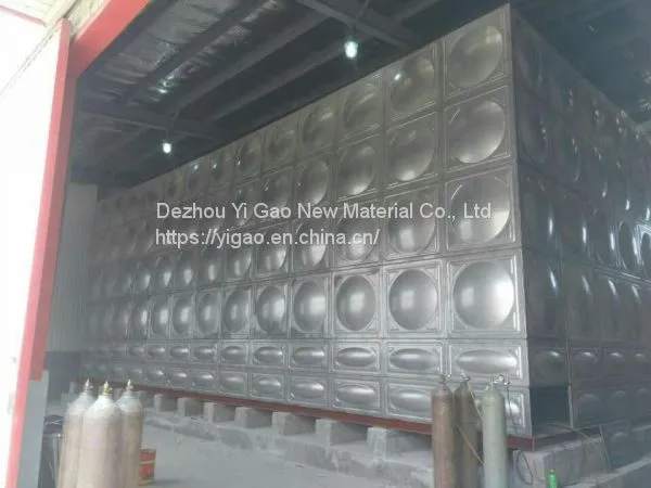Brunei Stainless Steel 316 Welded Water Storage Tank Drinking Water Tank photo-2